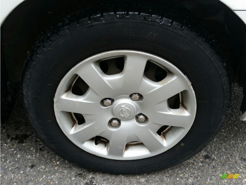 2002 Sentra GXE - Cloud White / Stone photo #7