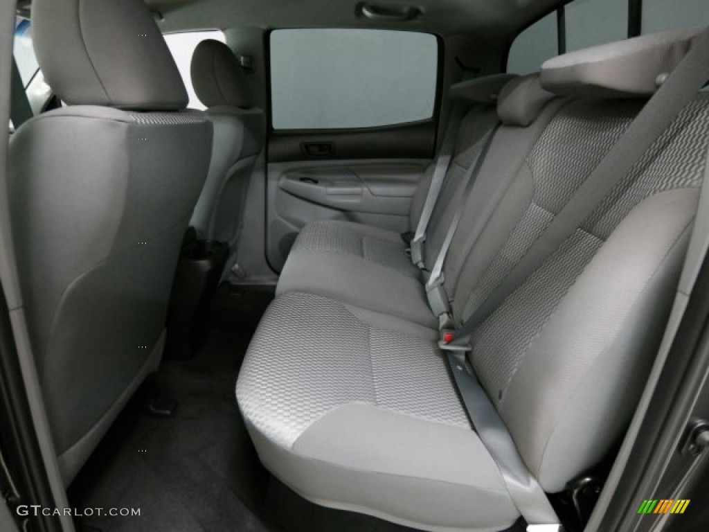 2015 Tacoma V6 PreRunner Double Cab - Magnetic Gray Metallic / Graphite photo #26