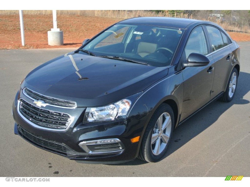 2015 Cruze LT - Black Granite Metallic / Brownstone photo #2