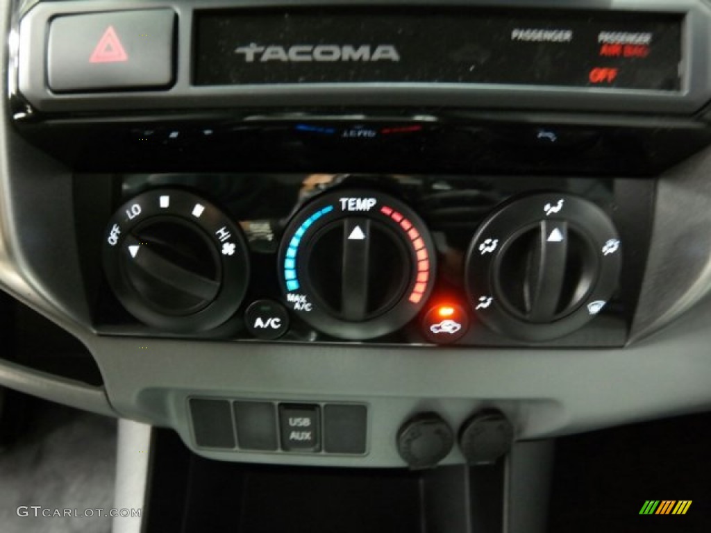 2015 Tacoma V6 PreRunner Double Cab - Magnetic Gray Metallic / Graphite photo #41