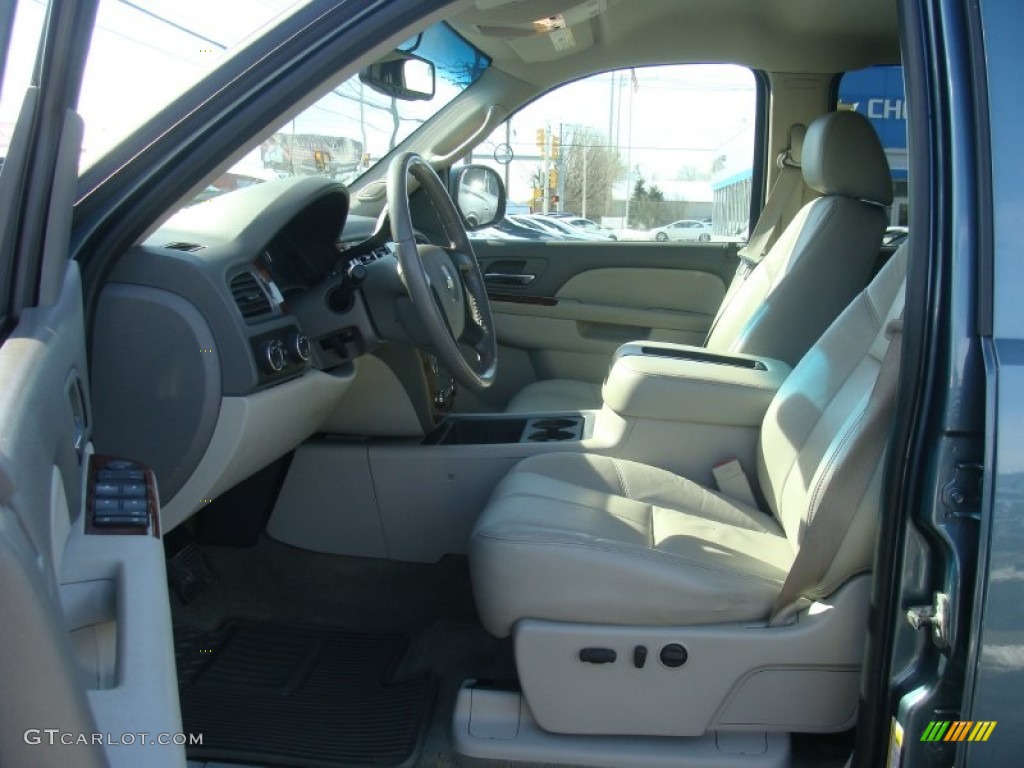 2010 Silverado 1500 LTZ Crew Cab 4x4 - Blue Granite Metallic / Light Titanium/Dark Titanium photo #6