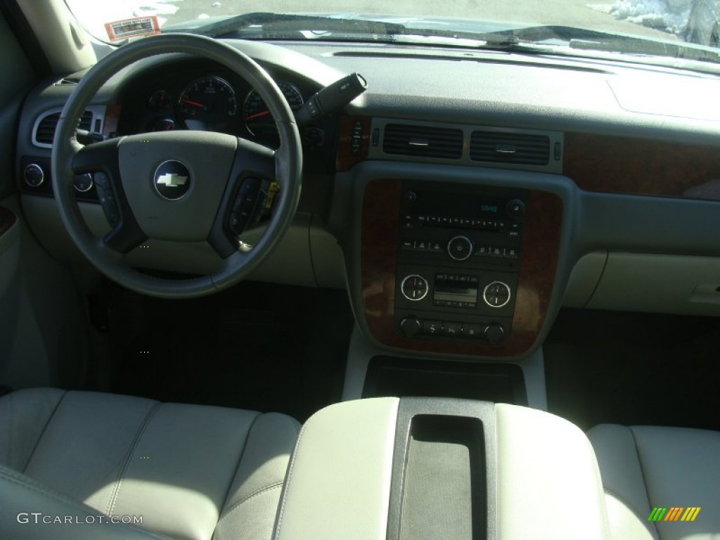 2010 Silverado 1500 LTZ Crew Cab 4x4 - Blue Granite Metallic / Light Titanium/Dark Titanium photo #8