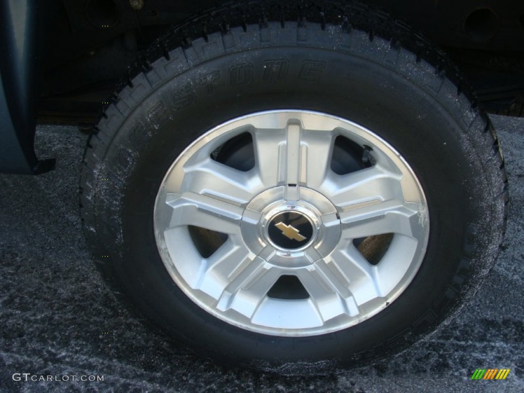 2010 Silverado 1500 LTZ Crew Cab 4x4 - Blue Granite Metallic / Light Titanium/Dark Titanium photo #12