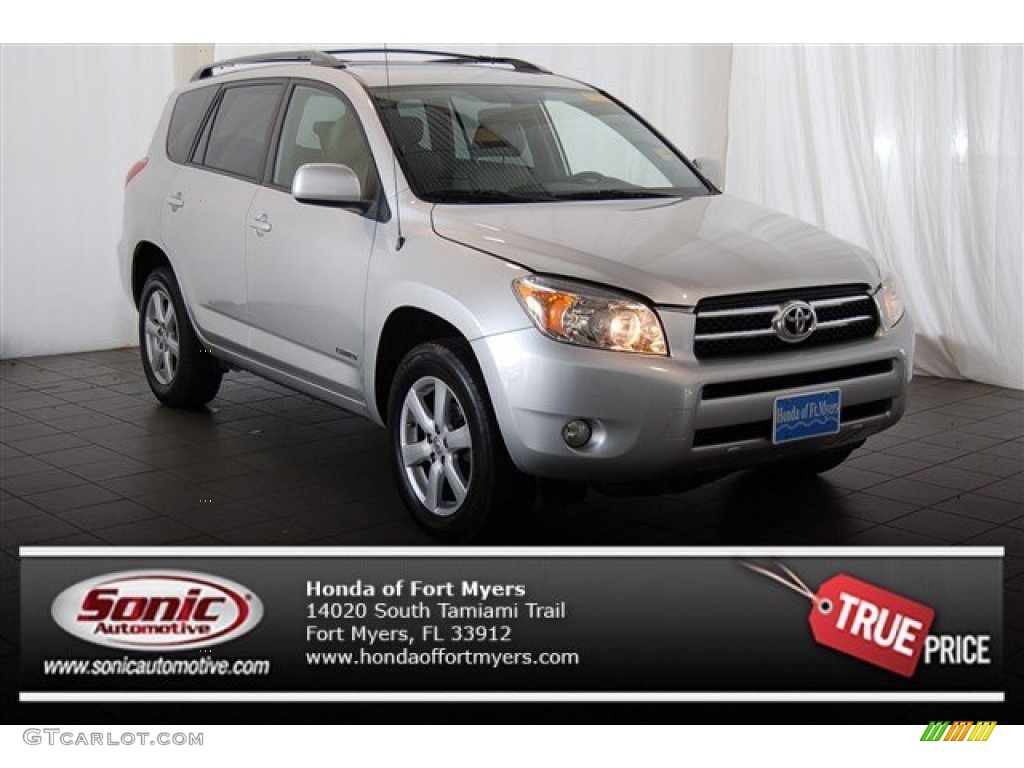 2007 RAV4 Limited 4WD - Classic Silver Metallic / Ash Gray photo #1