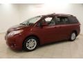 2012 Salsa Red Pearl Toyota Sienna XLE  photo #3