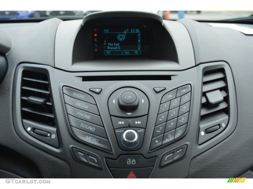 2015 Fiesta S Sedan - Tuxedo Black Metallic / Charcoal Black photo #12