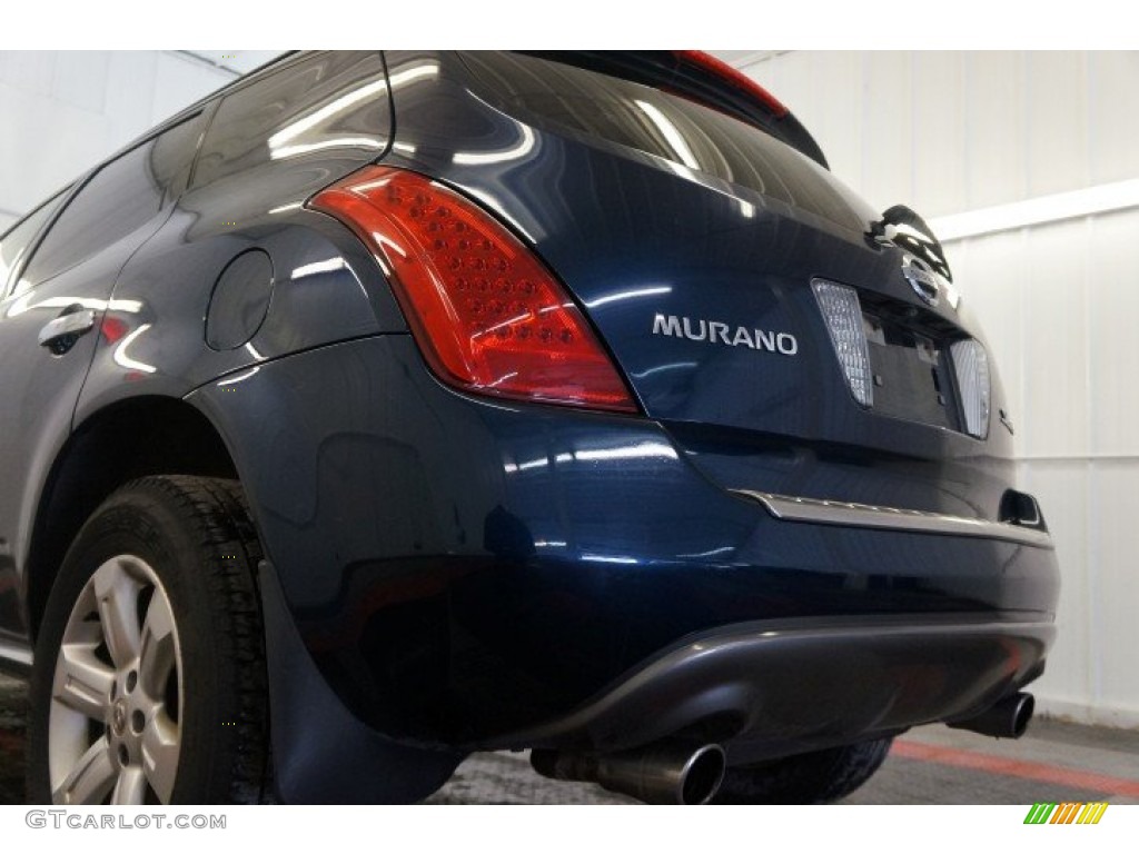 2006 Murano SL AWD - Midnight Blue Pearl / Cafe Latte photo #50