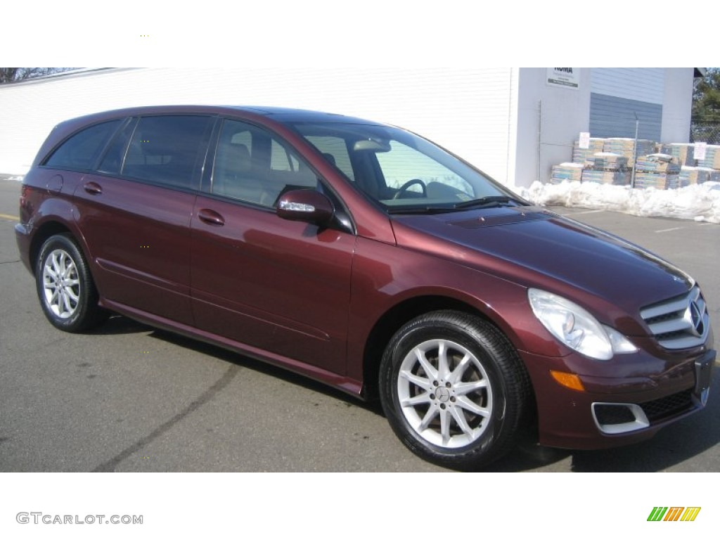 Barolo Red Metallic 2006 Mercedes-Benz R 350 4Matic Exterior Photo #101755347