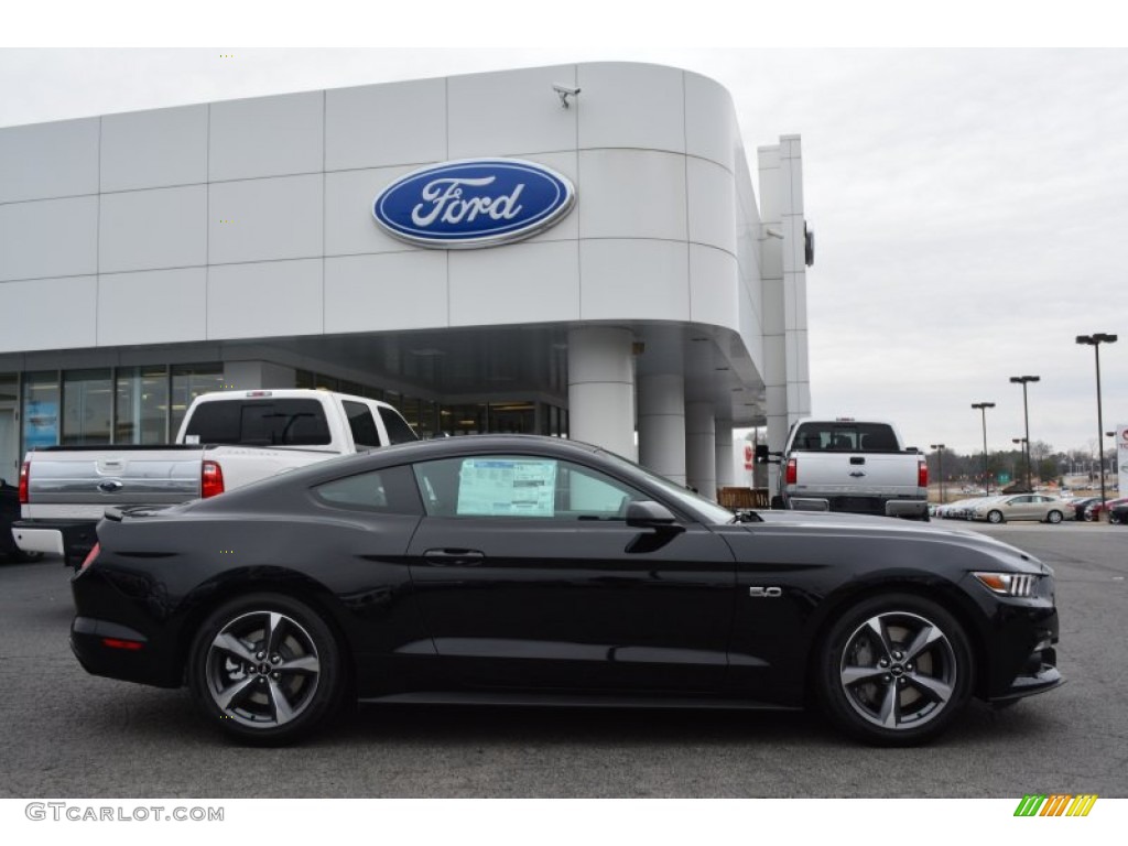 2015 Mustang GT Premium Coupe - Black / Ebony photo #2