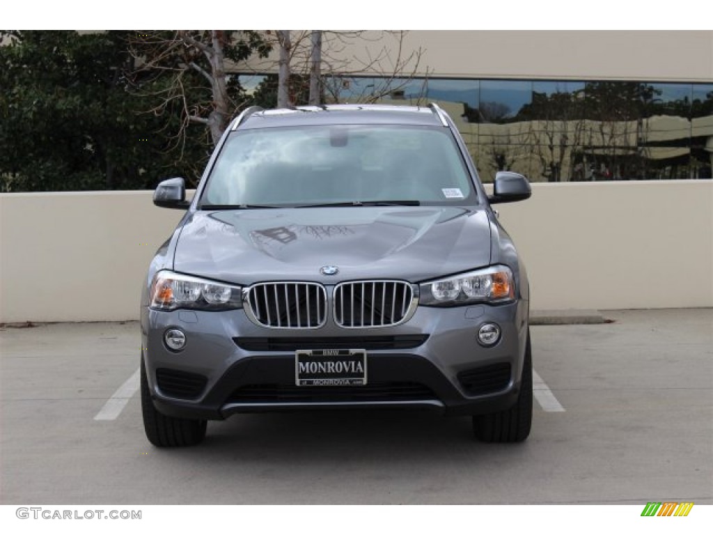 2015 X3 xDrive28i - Space Grey Metallic / Black photo #3