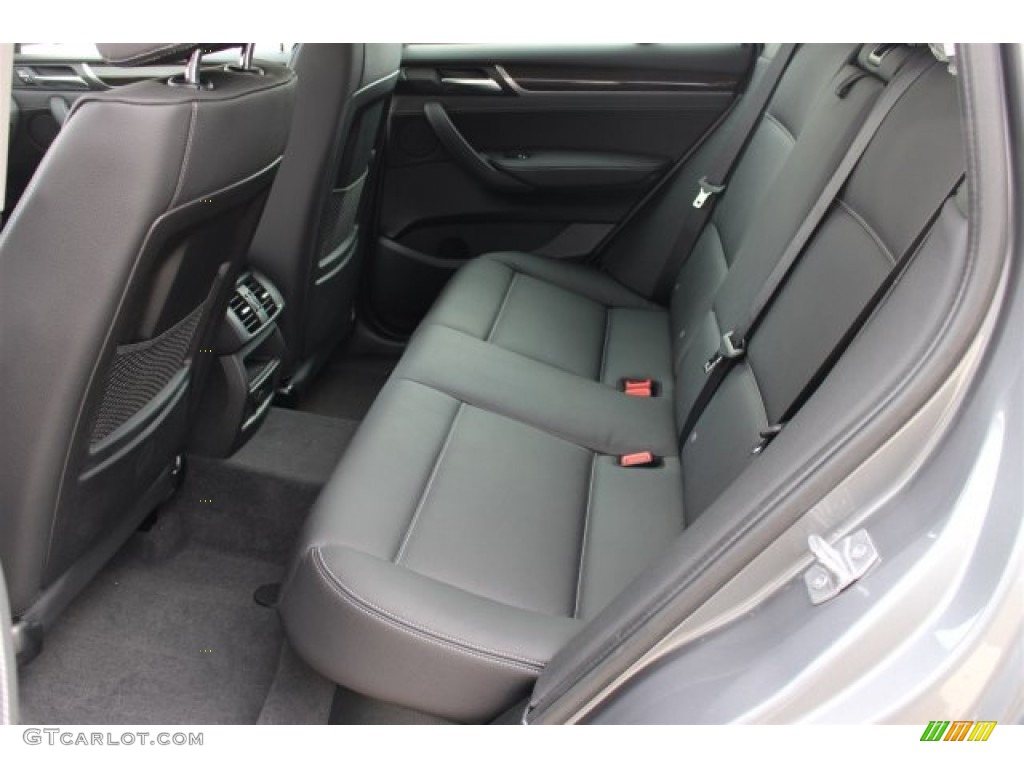 2015 BMW X3 xDrive28i Rear Seat Photos