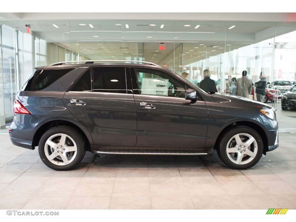Steel Grey Metallic 2015 Mercedes-Benz ML 400 4Matic Exterior Photo #101762390
