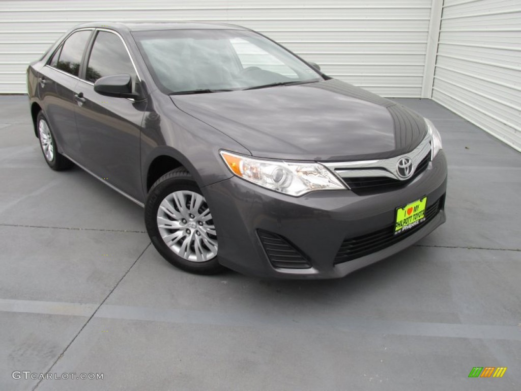 2013 Camry LE - Cosmic Gray Metallic / Ivory photo #2