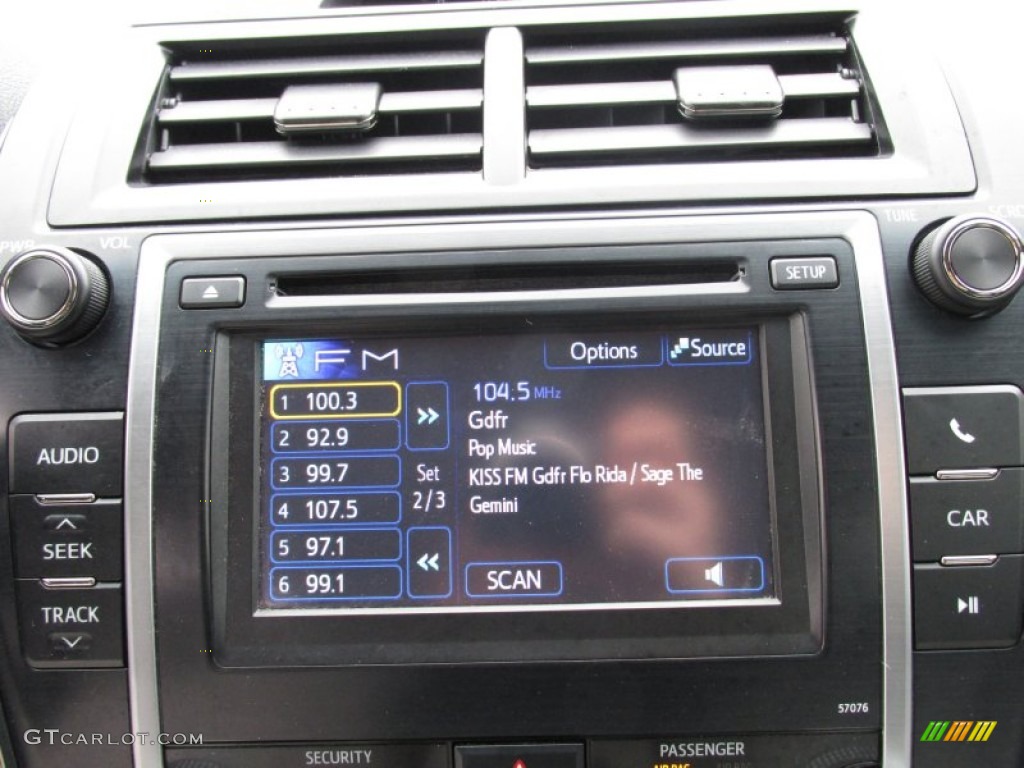 2013 Camry LE - Cosmic Gray Metallic / Ivory photo #36
