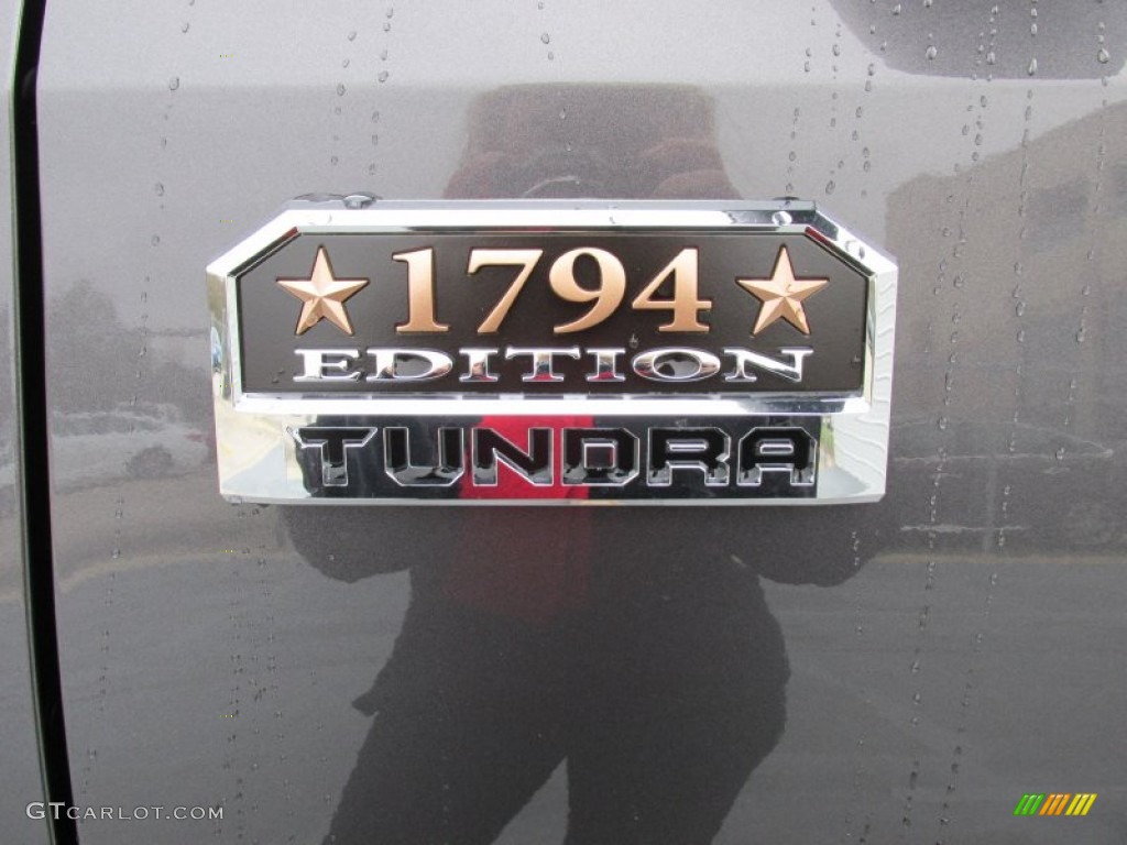 2015 Tundra 1794 Edition CrewMax 4x4 - Magnetic Gray Metallic / 1794 Edition Premium Brown Leather photo #14