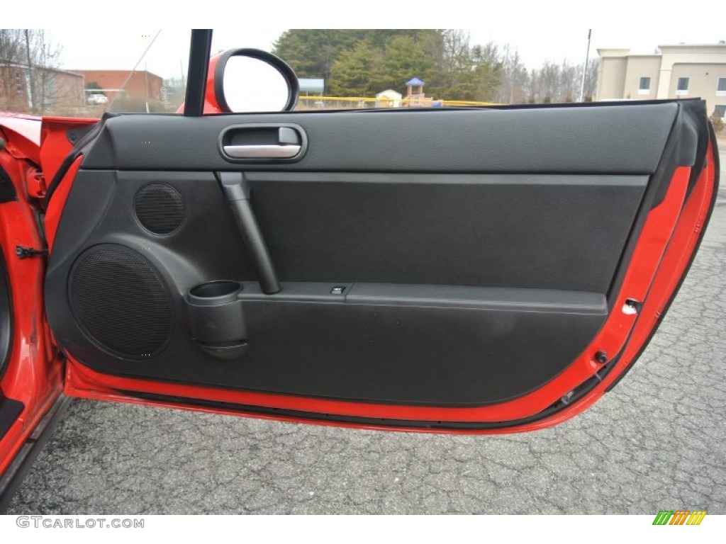 2008 Mazda MX-5 Miata Touring Roadster Black Door Panel Photo #101765443