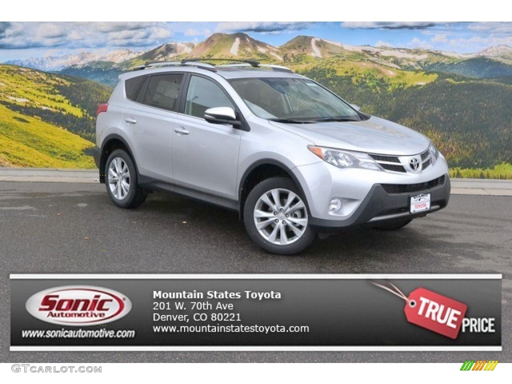 2015 RAV4 Limited AWD - Classic Silver Metallic / Black photo #1