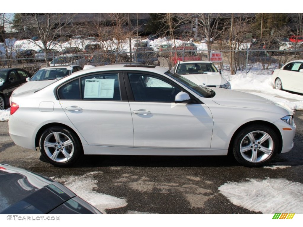 Mineral White Metallic 2014 BMW 3 Series 328i xDrive Sedan Exterior Photo #101767447