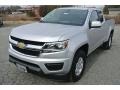 2015 Silver Ice Metallic Chevrolet Colorado WT Extended Cab  photo #2