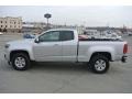 2015 Silver Ice Metallic Chevrolet Colorado WT Extended Cab  photo #3