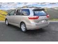 2015 Creme Brulee Mica Toyota Sienna LE  photo #3