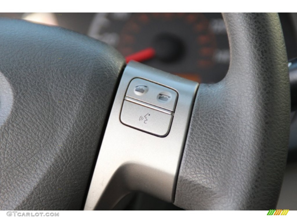 2010 Corolla XLE - Classic Silver Metallic / Ash photo #15