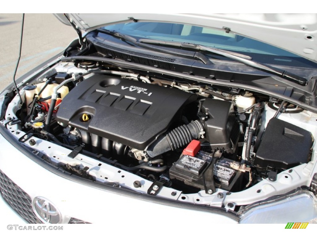 2010 Corolla XLE - Classic Silver Metallic / Ash photo #27