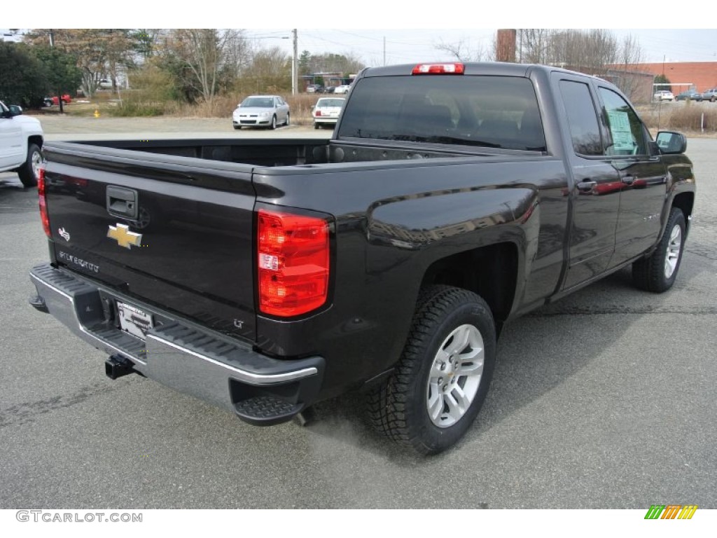 2015 Silverado 1500 LT Double Cab - Tungsten Metallic / Dark Ash/Jet Black photo #5