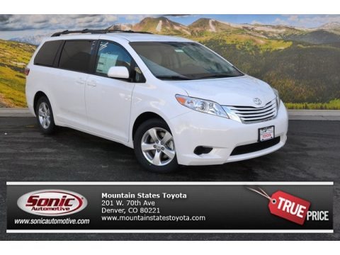 2015 Toyota Sienna LE Data, Info and Specs