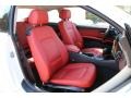 Coral Red/Black Interior Photo for 2012 BMW 3 Series #101769691