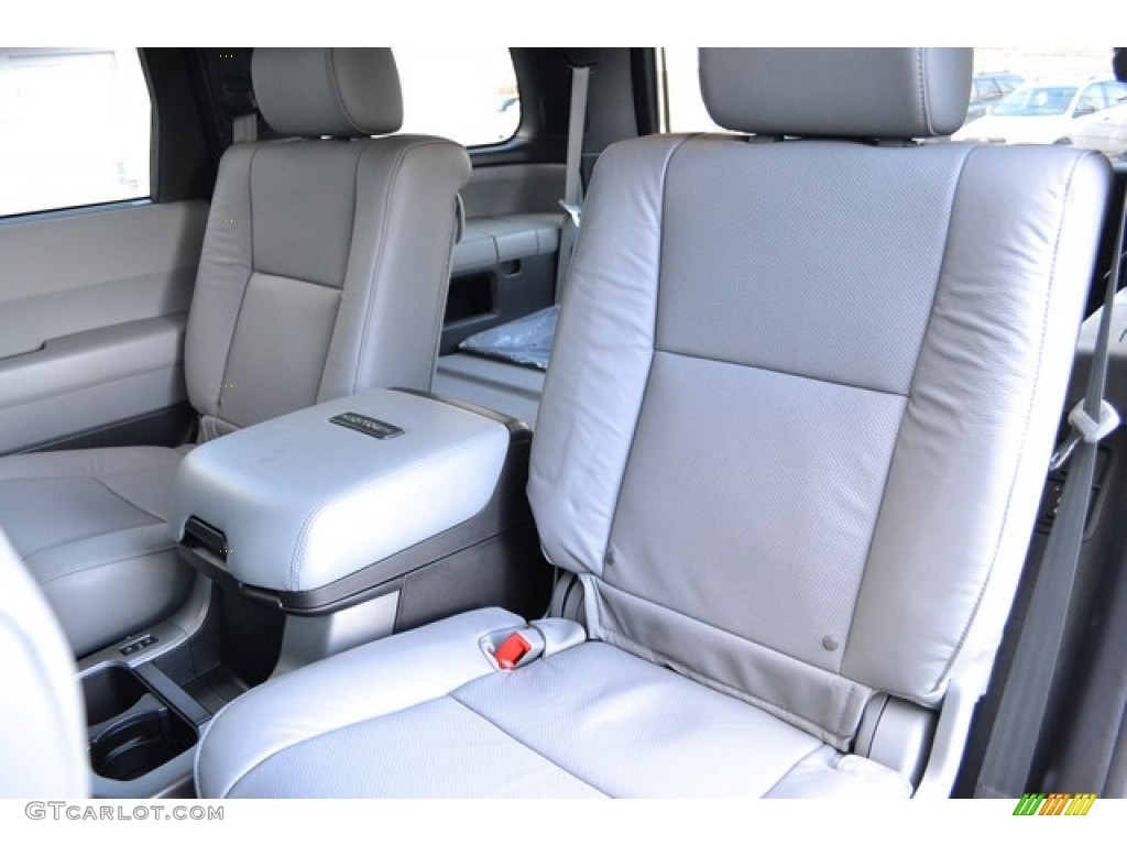 Gray Interior 2015 Toyota Sequoia Platinum 4x4 Photo #101770207