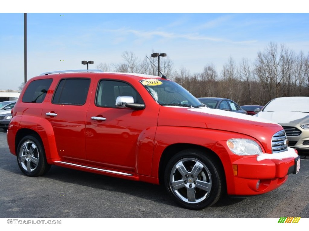 2011 HHR LT - Victory Red / Ebony photo #1
