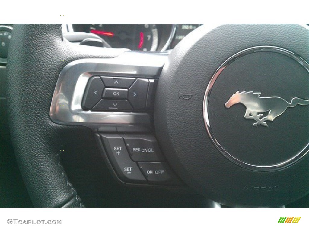 2015 Mustang GT Premium Coupe - Magnetic Metallic / Dark Saddle photo #33