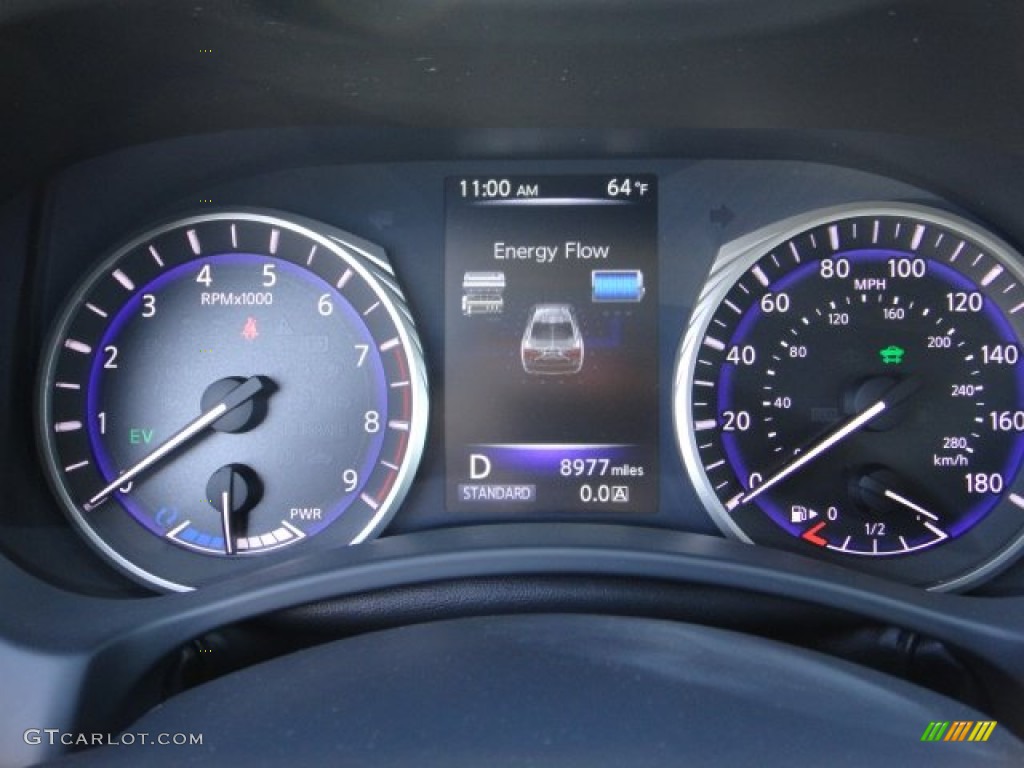 2014 Infiniti Q 50 Hybrid Premium Gauges Photo #101772148