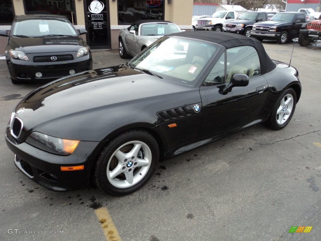 Jet Black 1999 BMW Z3 2.8 Roadster Exterior Photo #101772499