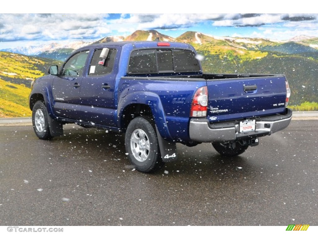 Blue Ribbon Metallic 2015 Toyota Tacoma V6 Double Cab 4x4 Exterior Photo #101772745