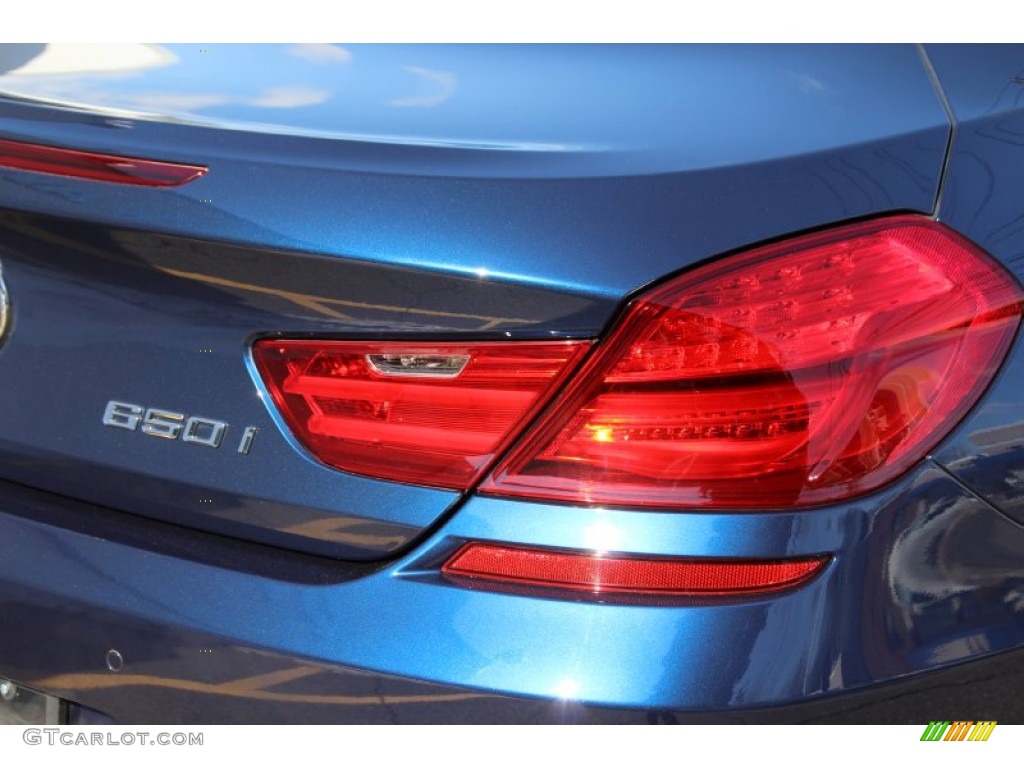 2012 6 Series 650i xDrive Coupe - Deep Sea Blue Metallic / Black Nappa Leather photo #24