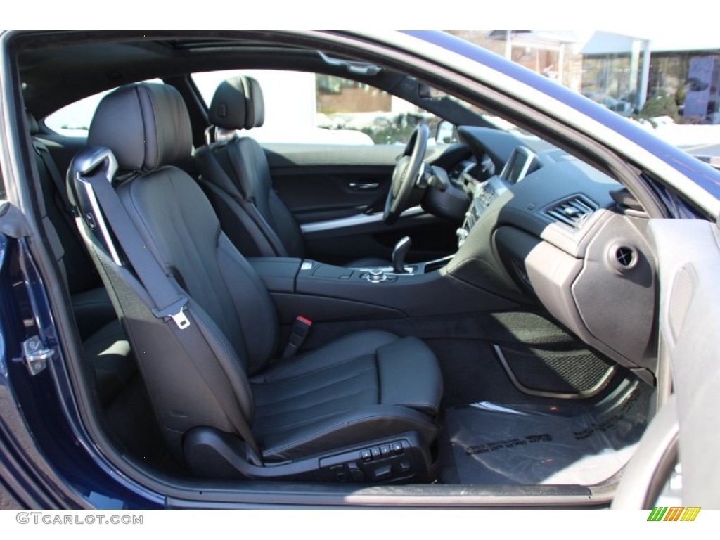 2012 6 Series 650i xDrive Coupe - Deep Sea Blue Metallic / Black Nappa Leather photo #28