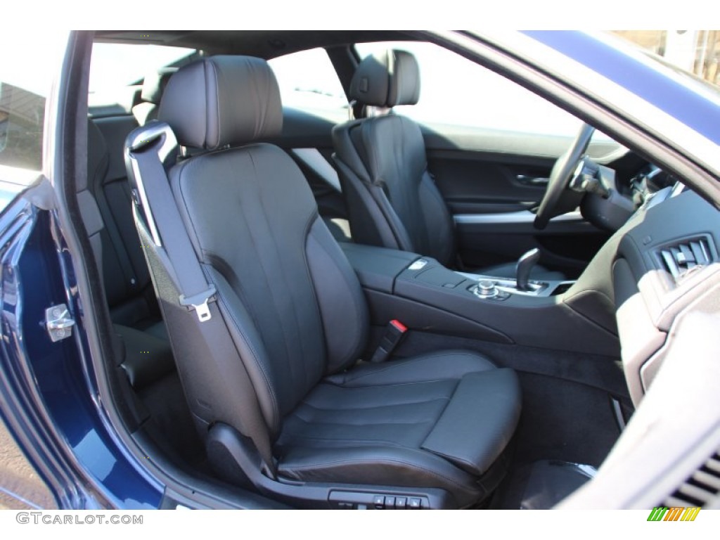 2012 6 Series 650i xDrive Coupe - Deep Sea Blue Metallic / Black Nappa Leather photo #29