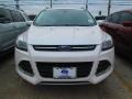 2015 White Platinum Metallic Tri-Coat Ford Escape Titanium  photo #4