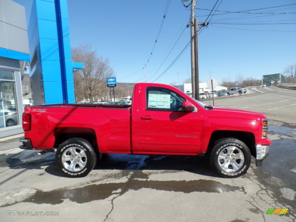 2015 Silverado 1500 LT Z71 Double Cab 4x4 - Victory Red / Jet Black photo #5
