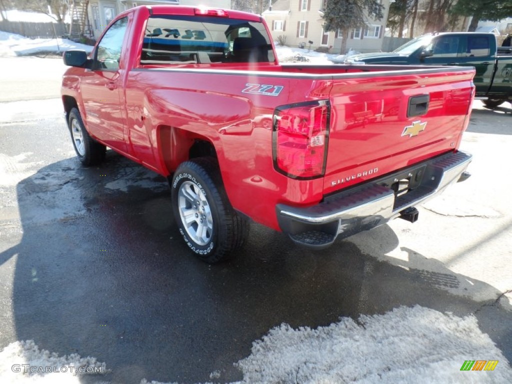 2015 Silverado 1500 LT Z71 Double Cab 4x4 - Victory Red / Jet Black photo #8