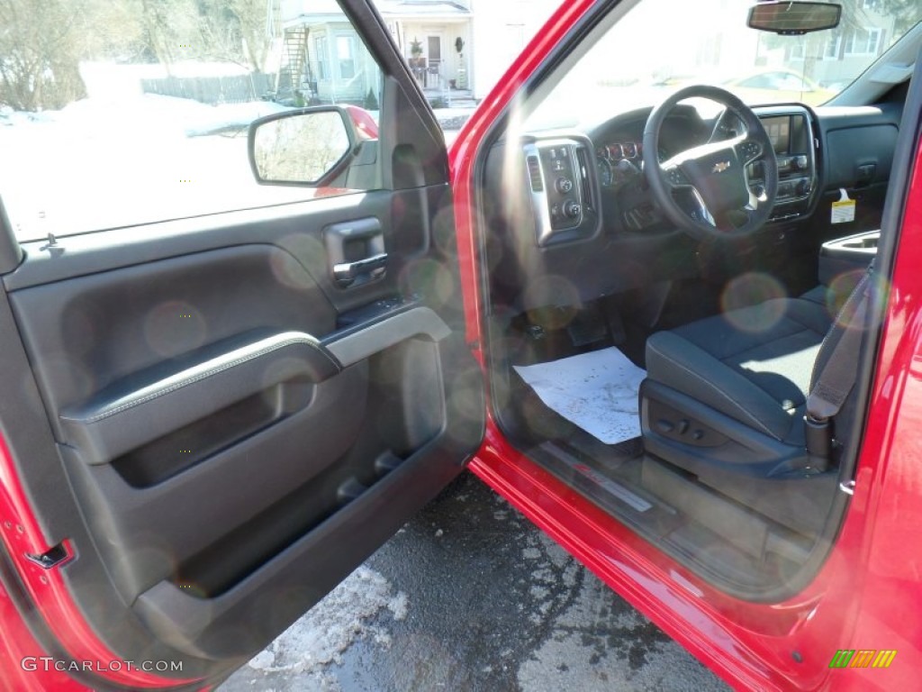 2015 Silverado 1500 LT Z71 Double Cab 4x4 - Victory Red / Jet Black photo #13