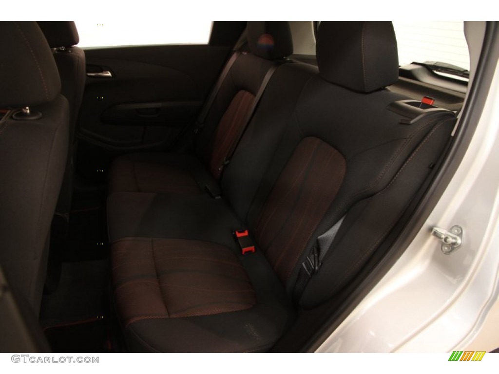 2013 Chevrolet Sonic LT Hatch Rear Seat Photo #101775070