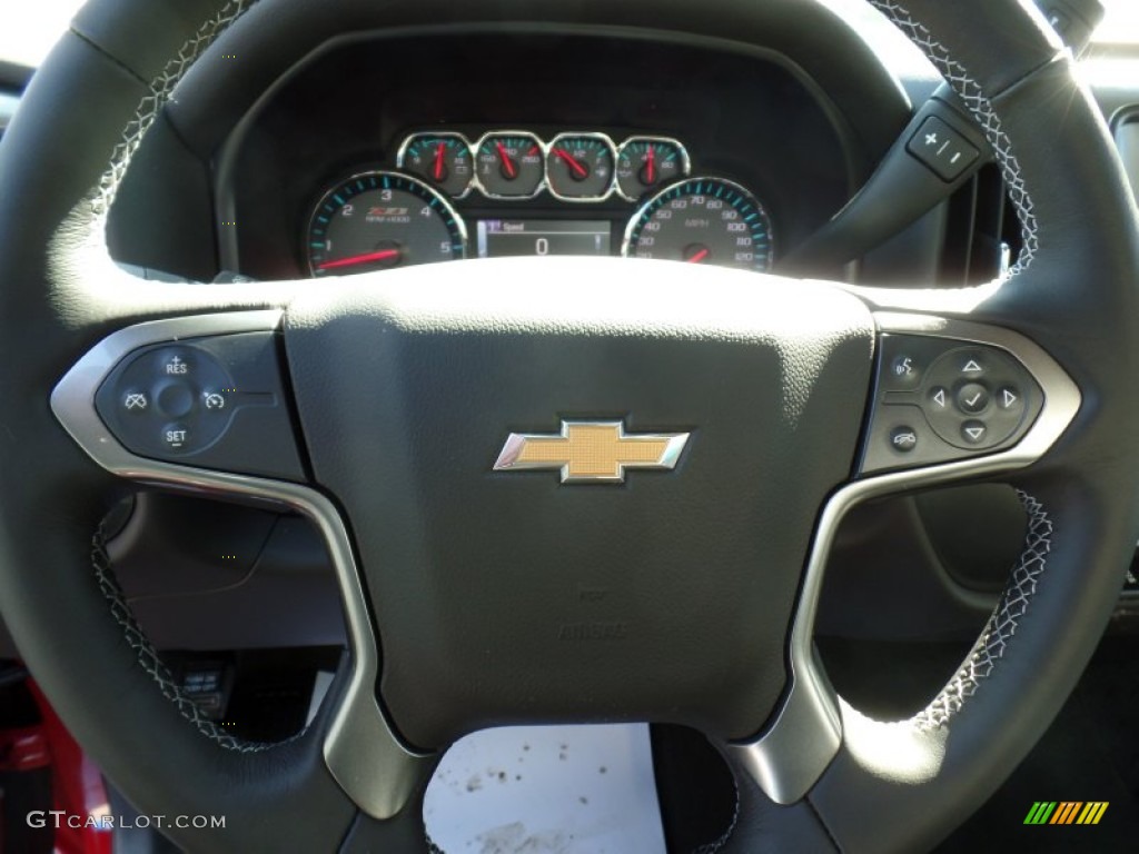 2015 Silverado 1500 LT Z71 Double Cab 4x4 - Victory Red / Jet Black photo #21