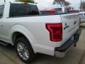 White Platinum Tricoat - F150 Lariat SuperCrew Photo No. 9