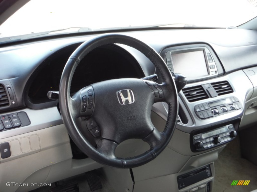 2008 Honda Odyssey EX-L Gray Dashboard Photo #101775742