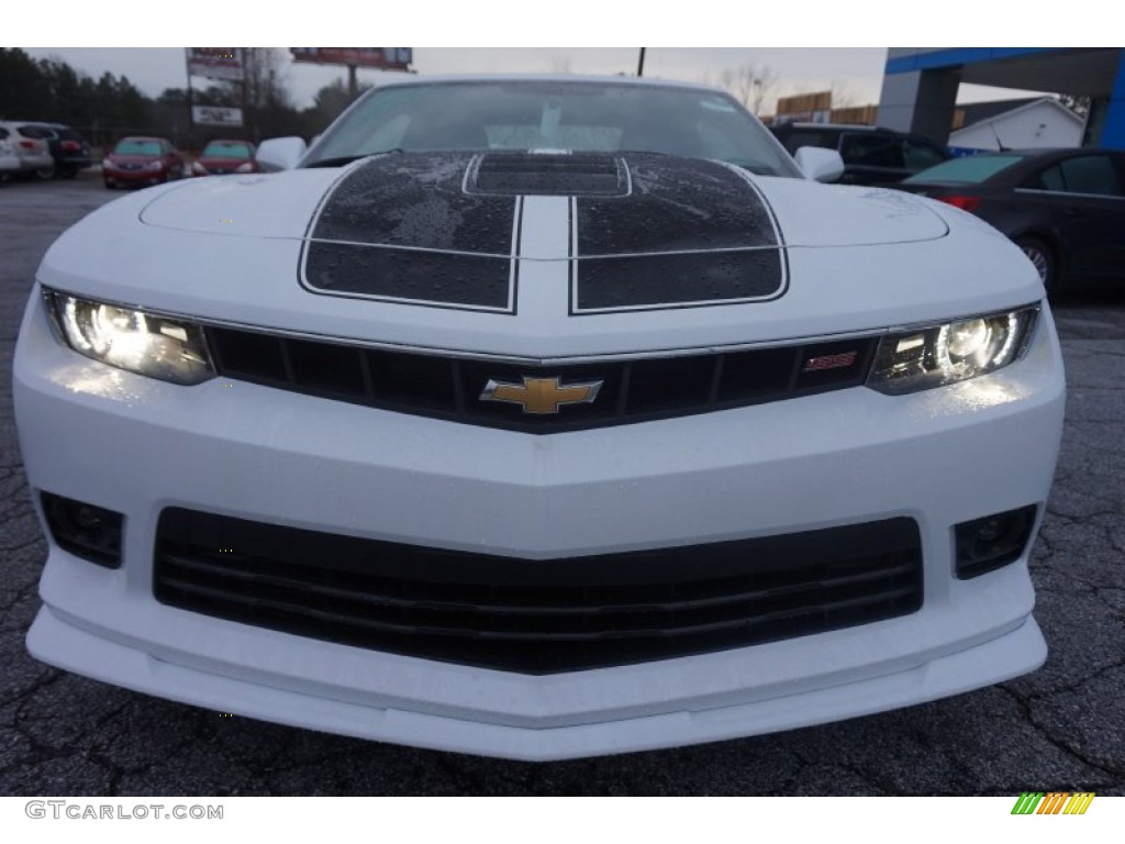 2015 Camaro SS Coupe - Summit White / Black photo #2