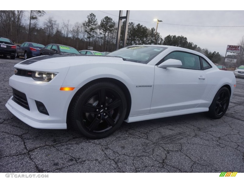 2015 Camaro SS Coupe - Summit White / Black photo #3