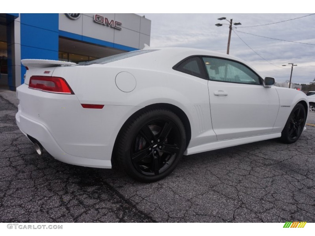 2015 Camaro SS Coupe - Summit White / Black photo #7